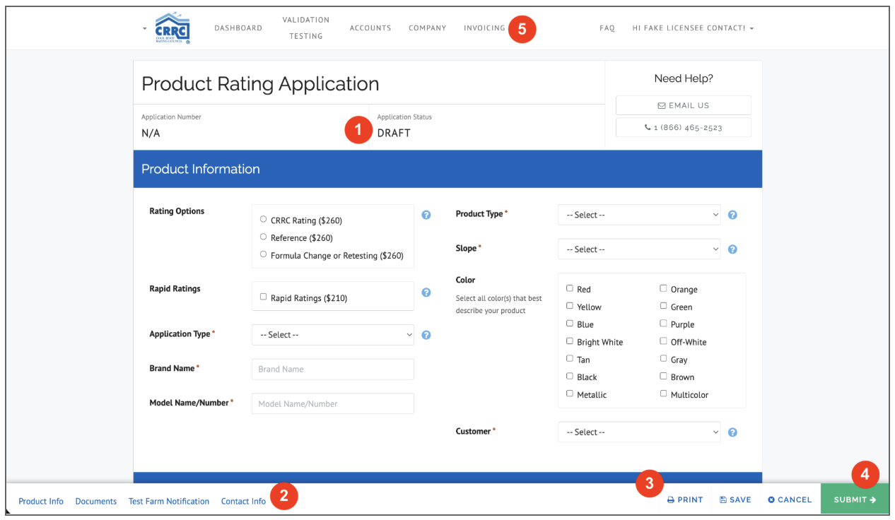 Product Rating Application